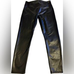 Bagatelle Black Faux Leather Pants